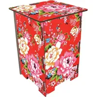 Werkhaus Photohocker Blumen 30 x 42 x 30 cm