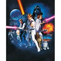 KOMAR Fototapete Vlies Star Wars Poster Classic 1 200
