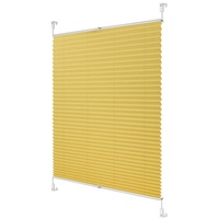 Lichtblick Plissee Klemmfix, ohne Bohren, verspannt, 90x210 cm