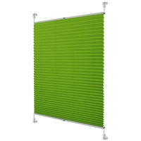 Lichtblick Plissee Klemmfix, ohne Bohren, verspannt, 70x130 cm, grün