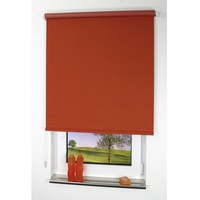 LIEDECO Seitenzugrollo Uni 82 x 180 cm verdunkelnd terrakotta