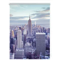 Lichtblick Rollo Klemmfix 60x150 cm New York blau