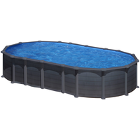 Gre Stahlwandbecken Set Lattenzaun-Rankgitter Design 610 x 375 x