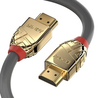 LINDY HDMI Anschlusskabel HDMI-A Stecker, HDMI-A Stecker 7.50m Grau