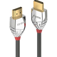 LINDY HDMI High Speed Kabel Cromo Line 0.5m anthrazit