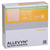 Avitamed GmbH ALLEVYN Ag non Adhesive 10x10 cm Wundverband