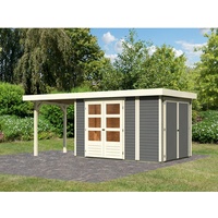 Karibu Retola 3 4,62 x 2,09 m terragrau inkl.