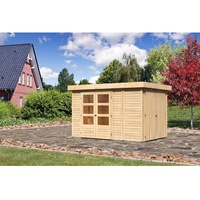 Karibu Retola 3 3,13 x 2,12 m natur inkl.