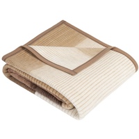 IBENA Jacquard Decke Granada 1442 braun/natur 150x200cm