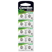 Camelion Knopfzelle Camelion Typ LR44 Alkaline 10er Blisterkarte 1,5V