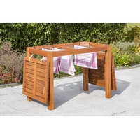 Merxx Trockentisch 100 x 60 x 75 cm braun