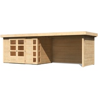 Karibu Kerko 4 5,57 x 2,13 m natur inkl.