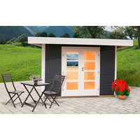 Wolff Finnhaus Relax B 2,89 x 2,35 m anthrazit