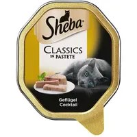 Sheba Classics in PasteGeflügel Cocktail Nassfutter 22 x 85