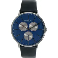 Kenneth Cole New York Herren Uhr Armbanduhr Leder 10031463