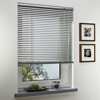 LIEDECO Aluminium-Jalousie 60 x 160 cm silber