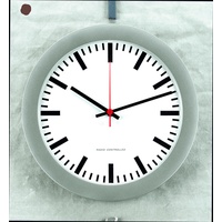 Peweta Bahnhof weiß silber Kunststoff, Ø 30,0 cm
