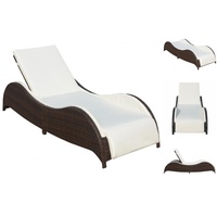 VidaXL Sonnenliege 200 x 73 x 45 cm braun