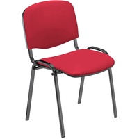 NOWY STYL Iso Kunstleder 4er Set rot / schwarz