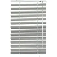 GARDINIA Aluminium-Jalousie 25 mm 80 x 175 cm silber
