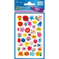 Avery Zweckform Aufkleber 54304 Blumen, 114 Etiketten
