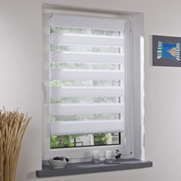 LIEDECO Klemmfix Duo-Rollo 60 x 160 cm Polyester Weiß
