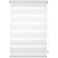 LIEDECO Klemmfix Duo-Rollo 90 x 160 cm Polyester Weiß