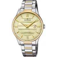 Candino Herren Uhr Armbanduhr C4639/2 Bicolor Swiss Made -