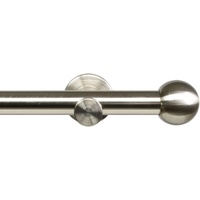 LIEDECO Gardinenstange Modern-Line Kugel 1-läufig Ø 16 mm 200