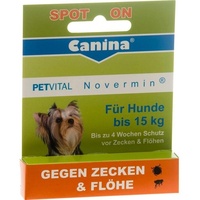 Canina Petvital Novermin kleine Hunde 2 ml