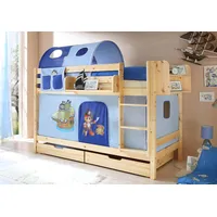 TICAA Etagenbett Marcel 90 x 200 cm inkl. Rollrost