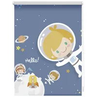 Lichtblick Seitenzugrollo Klemmfix Motiv Astronaut 60 x 150 cm