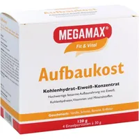 MEGAMAX Aufbaukost 4 Sorte Pulver 4 x 30 g