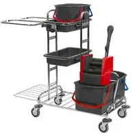 Vermop Reinigungswagen Variant 27 verchromt 1 St.