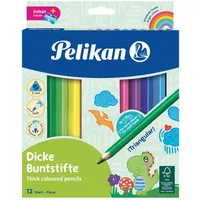 Pelikan Buntstifte Jumbo 20 St. mehrfarbig