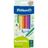 Pelikan Buntstifte 12 St. mehrfarbig