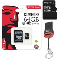 Kingston microSDXC Canvas Select 64 GB Class 10 UHS-I