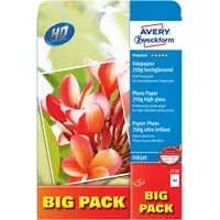 Avery Zweckform Fotopapier A4, 250 g/m2