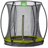 EXIT TOYS Silhouette Bodentrampolin 183 cm inkl. Sicherheitsnetz grün