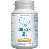 Sinoplasan gmbh Coenzym Q10 100mg Ubichinon Mono-Kapseln 180 st