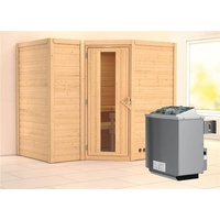Karibu Sahib 9 kW Ofen + int. Steuerung