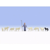 NOCH Schafe und Schäfer 15748 H0