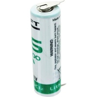 Saft LS14500CNA Lithium Batterie mit 2er Print Kontakten