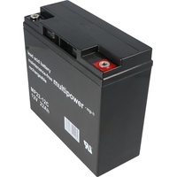 Multipower MP22-12C Blei Akku mit Stecksystem M6 Schraubanschluss