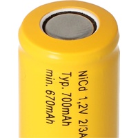 Panasonic Ersatz für Sanyo KR-600AE 2/3 A Cadnica NiMH