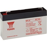 YUASA NP3-6 Pb 6V / 3Ah Faston 4,8