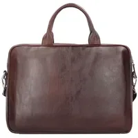 Dermata Aktentasche 2840 braun mit Laptopfach