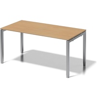 BISLEY Schreibtisch DUH1608BC355 U 1600x650-850x800mm si/bu
