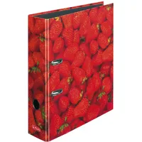 Herlitz maX.file Fruits Motivordner Erdbeere 8,0 cm DIN A4