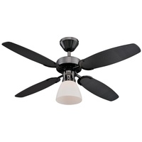 Westinghouse Capitol 105 cm Deckenventilator grafit/schwarz mit Licht